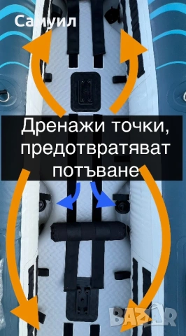 Aquaglide Chelan 140 Каяк – Тандем / 1 човек, Риболов/Разходка, Като нов, снимка 5 - Водни спортове - 54435556