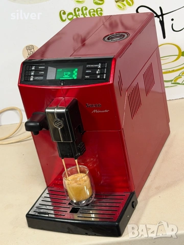 Кафемашина кафе автомат Saeco minuto с гаранция, снимка 7 - Кафемашини - 54118402