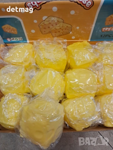 Cheese squishi Сирене скуиши магазин DARENLAND, снимка 2 - Образователни игри - 54901200