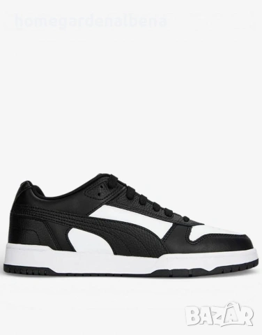 Маратонки PUMA Rebound Game Low черно бяло унисекс стелка SoftFoam+ 40-44, снимка 4 - Маратонки - 54374260