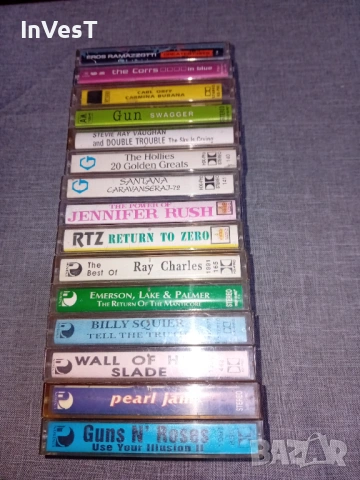 Аудио касети с музика 15бр., снимка 3 - Аудио касети - 54239865