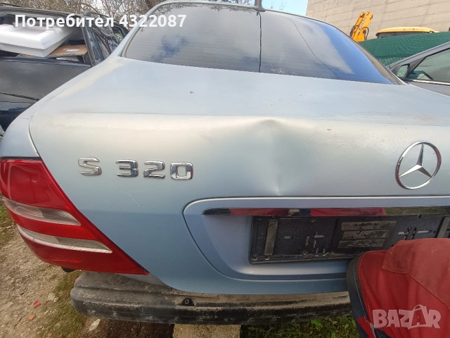 Заден капак за Мерцедес S-Класа 320CDI 197 К. С / W220, снимка 2 - Части - 54228218