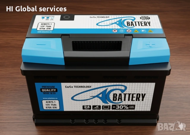 Акумулатор AC Battery 75Ah