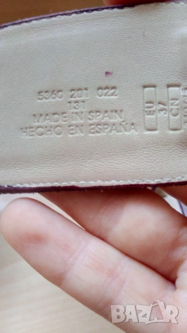 Дамски сандали Zara, естествена кожа, снимка 8 - Сандали - 54086143