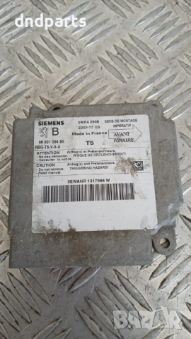 Airbag модул Peugeot 307 2004 9650109480 5WK42908