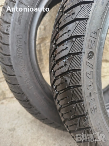 140 70 14 michelin 120 70 15 city grip winter гуми за скутер гума, снимка 4 - Гуми и джанти - 55121649