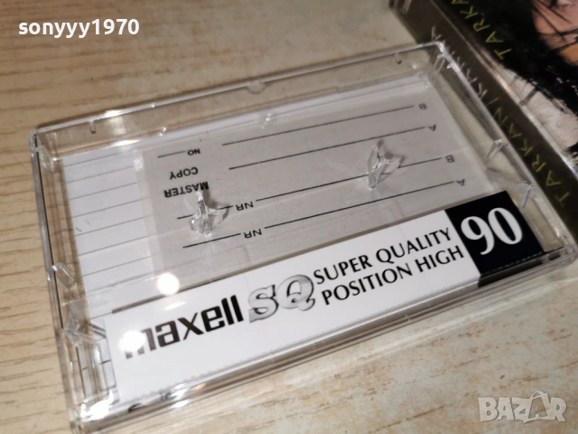 TARKAN-НОВА КАСЕТА MAXELL 3105261948H2E6R, снимка 2 - Аудио касети - 54729946