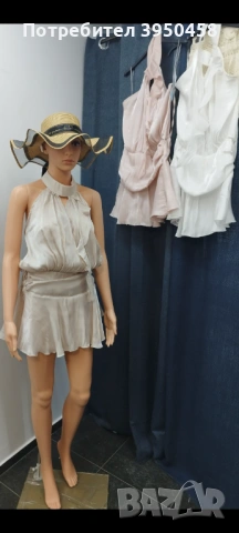 Италиански рокли комплекти панталони блузки панталонки гащеризон топ , снимка 8 - Рокли - 53949392