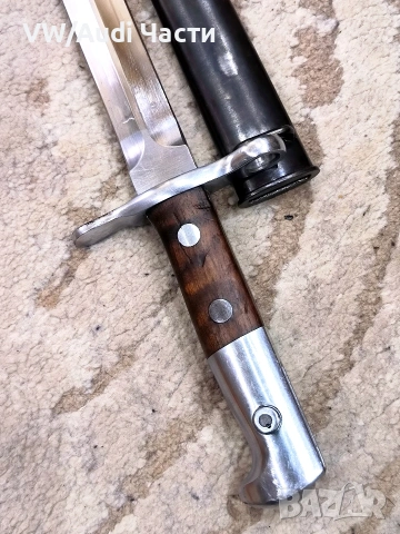 Швейцарски щик нож байонет K31 Schmidt Rubin М1918, снимка 3 - Антикварни и старинни предмети - 54082762