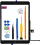 Тъчскрийн (Digitizer) за iPad 9 10.2" 2021 A2602 A2603 A2604 A2605 с Home бутон, снимка 1