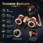 Луксозен театрален бинокъл с дръжка за театър опера концерти балет подарък с увеличение 3×25, снимка 3