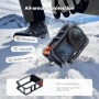 Нова Клетка за DJI Osmo Action 6 алуминиева Cold Shoe Quick Release рамка екшън камера, снимка 7
