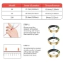 Smart ring R11(gold 8), снимка 3