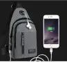 Мъжка спортна мултифункционална раница за спорт за едно рамо BAG109, снимка 2