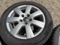 Продавам 16" лети джанти със зимни гуми за VAG - 205/55R16 DOT 3922 5х112 ET42, снимка 5
