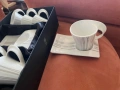 Стилен и изящен сервиз за кафе, снимка 4