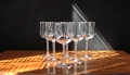 *Cristal d'Arques * Франция сервиз от 6 бр. големи кристални чаши за вино, снимка 1