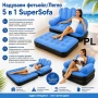 Надуваем фотьойл/Легло 5 в 1 SuperSofa Код P2747, снимка 3
