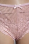 Дамско дантелено долнище Hunkemöller – размер XL, нежно розово, снимка 3