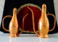 Медна кана за ракия,меден оливерник,чиста мед,неползван. , снимка 1