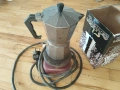 Българско котлонче 400W с кафеварка. , снимка 1