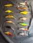 Комплект 13 бр. кранкбейти – 6x Rapala, 6x Salmo, Cordell, снимка 1