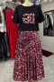дамски комплекти тениска и дълга пола dolce gabbana, снимка 1