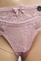 Дамско дантелено долнище Hunkemöller, размер L, нежно розово, снимка 3