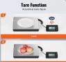 Кантар за пратки, везна  платформена дигитална до 200кг LCD дисплей, за куриери, за склад и кашони, снимка 14