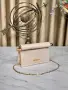 чанти Jacquemus - The Rond Carre clutch ↔️ 20 cm ☘️ ↕️ 11 cm🌸 , снимка 3