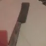 Стар кован сатър нож, снимка 1