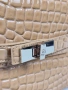Нова дамска чанта Steve Madden Daxton Nude Croc, снимка 5