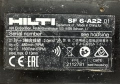 Hilti SF 6-A22 - Акумулаторен винтоверт ATC 22V, снимка 4