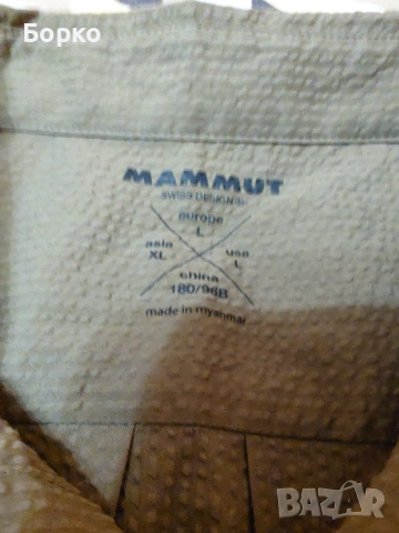 Mammut-мъжка туристическа риза L, снимка 9 - Ризи - 55013574