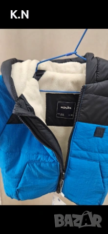 Преходно якенце с качулка , от 9м до 3години , снимка 2 - Бебешки якета и елеци - 54216243