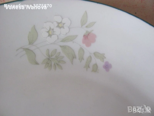 Чиния порцелан, снимка 3 - Чинии - 54097691
