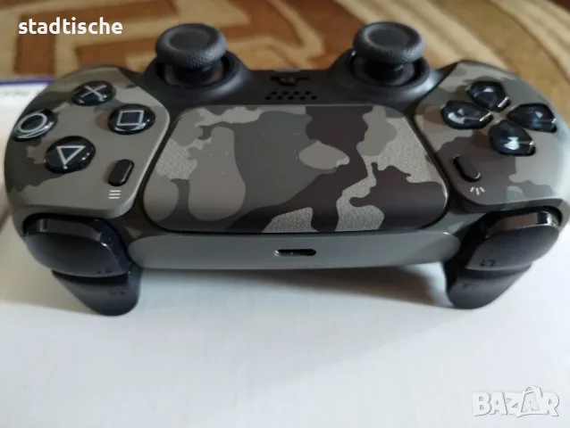Wireless PlayStation 5 (PS5) DualSense, Gray Camouflage, снимка 2 - Аксесоари - 55428182
