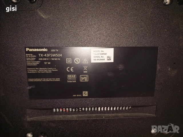 Захранване TNPA6382 1P за Panasonic TV, снимка 5 - Части и Платки - 55057883