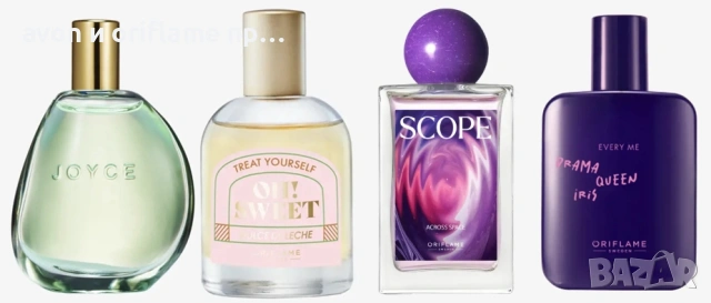 ORIFLAME - Divine, Giordani, Eclat, Amber Elixir, Infinita, Love Potion, снимка 6 - Дамски парфюми - 52368589