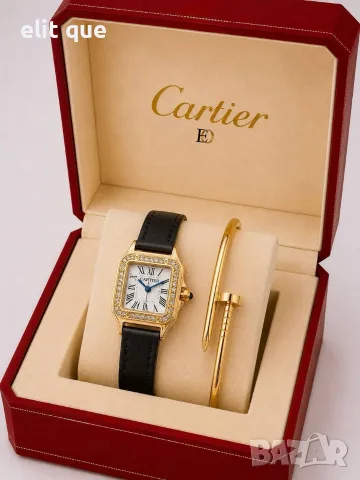 часовник cartier , снимка 4 - Дамски - 55343411