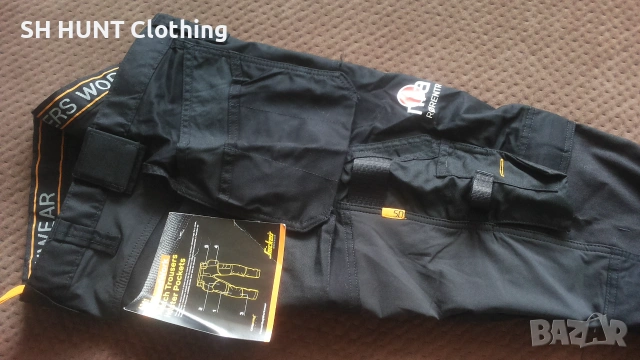 Snickers 6141 All Round Stretch Work Trouser размер M / 50 работен панталон еластична материя W4-745, снимка 13 - Панталони - 55016582