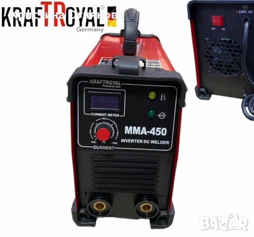 Инверторен електрожен 450А KRAFT ROYAL водоустойчив, снимка 4 - Други инструменти - 53994000