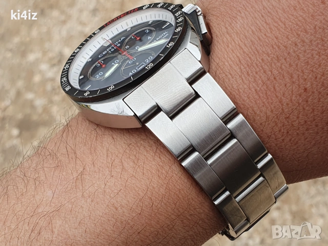 Certina "DS ROYAL" SWISS MADE Chronograph, снимка 9 - Мъжки - 55011946