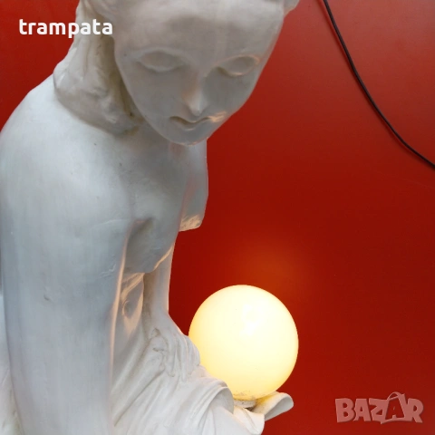 НАЙ ДОБРАТА ОФЕРТА Лампа ,склуптура , Венера 85 см. , снимка 4 - Антикварни и старинни предмети - 54241143