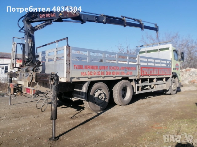 Volvo Fh12 с кран, снимка 4 - Камиони - 54677131