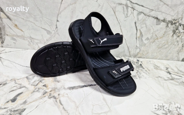 Puma Нови Мъжки Черни Сандали Пума