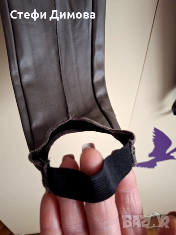 Кожен клин с ластици, снимка 5 - Клинове - 54020709