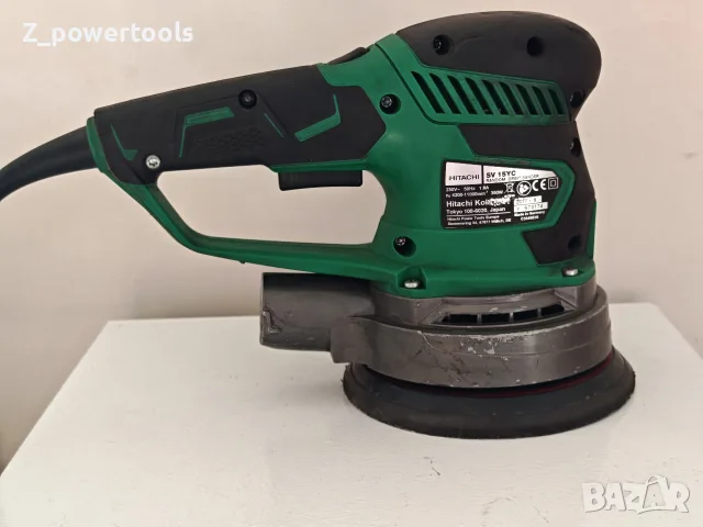 професионална орбитална шлайфмашина Hitachi SV 15YC, снимка 3 - Винтоверти - 55612381