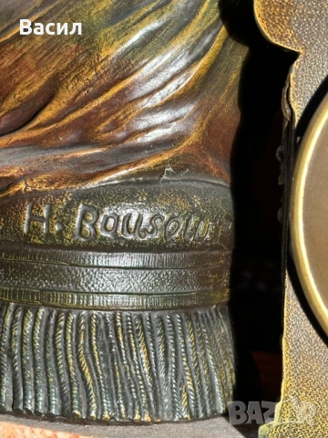 Каминен часовник , снимка 7 - Антикварни и старинни предмети - 54246649