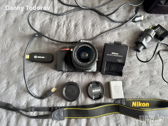 Nikon D3500 + CamLink4k, снимка 7 - Фотоапарати - 55348825